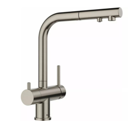 Bateria BLANCO FONTAS-S II satin platinum 527715